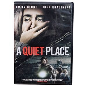 A Quiet Place DVD Emily Blunt John Krasinski Horror Thriller Sci-Fi Film 2018